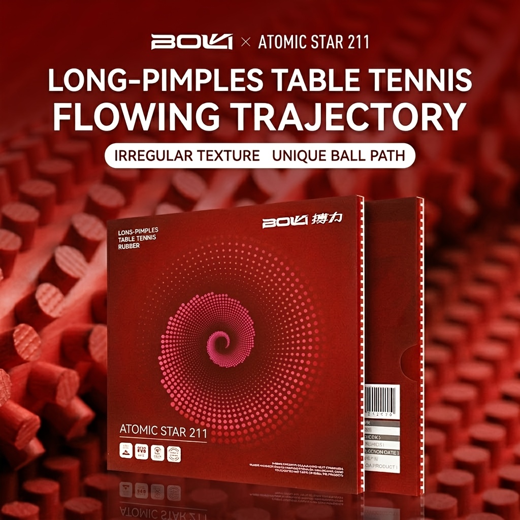 Table Tennis Games - Boli Table Tennis Long Pips Rubber,