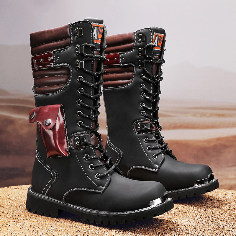 Men's high top motorcycle boot – Anti Loop Rubber Bewertung und Preis