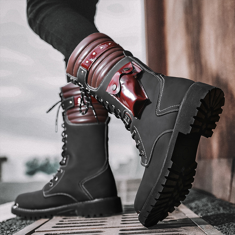 Men's high top motorcycle boot – Anti Loop Rubber Bewertung und Preis