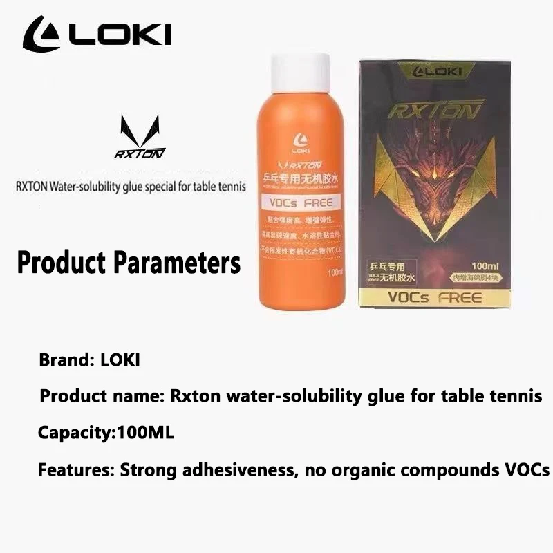 LOKI Waterbased Glue 100ml Wat – Table Tennis Games Bewertung und Preis
