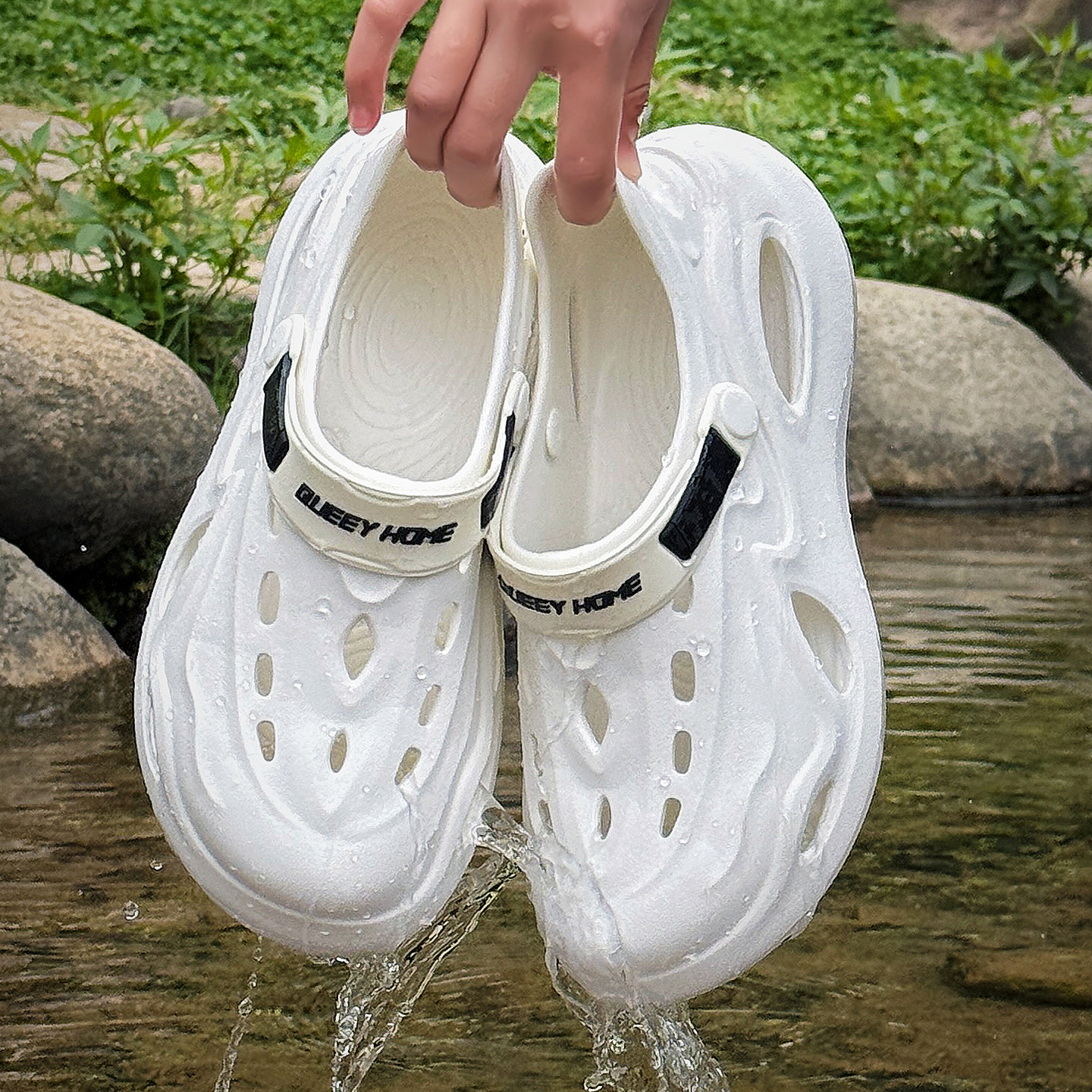 QueeyHome Men's Sandals Summer – Anti Loop Rubber Bewertung und Preis