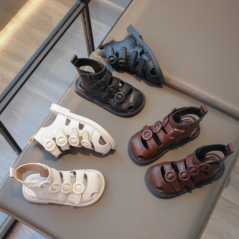 Boys Girls Closed Toe Sandals  – Anti Loop Rubber Bewertung und Preis
