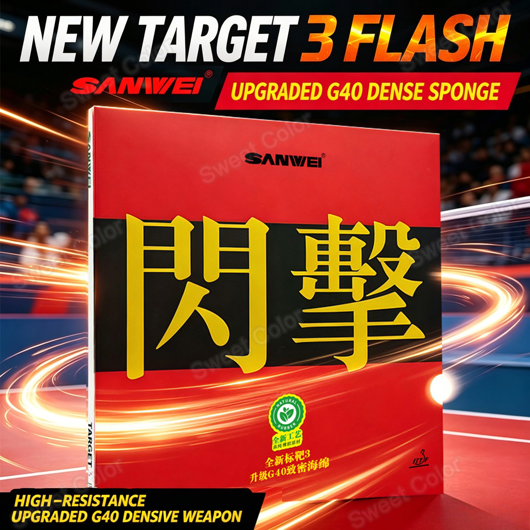 SANWEI TARGET 3 BLITZ PingPong – Table Tennis Games Bewertung und Preis
