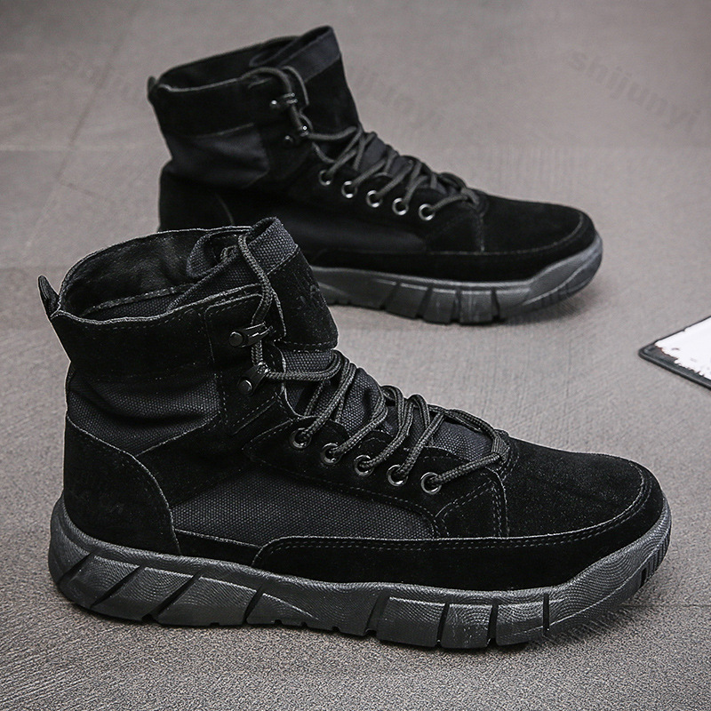 Men Combat Boots 2025 Autumn B – Anti Loop Rubber Bewertung und Preis