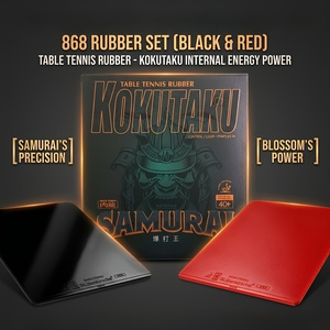 Kokutaku Sakura 868 Rubber Set – Table Tennis Games Bewertung und Preis