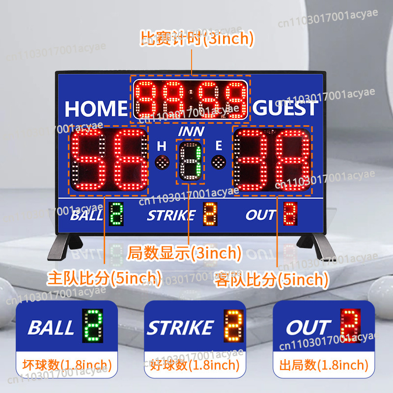 Sports game scoreboard, timing – Table Tennis Score Bewertung und Preis