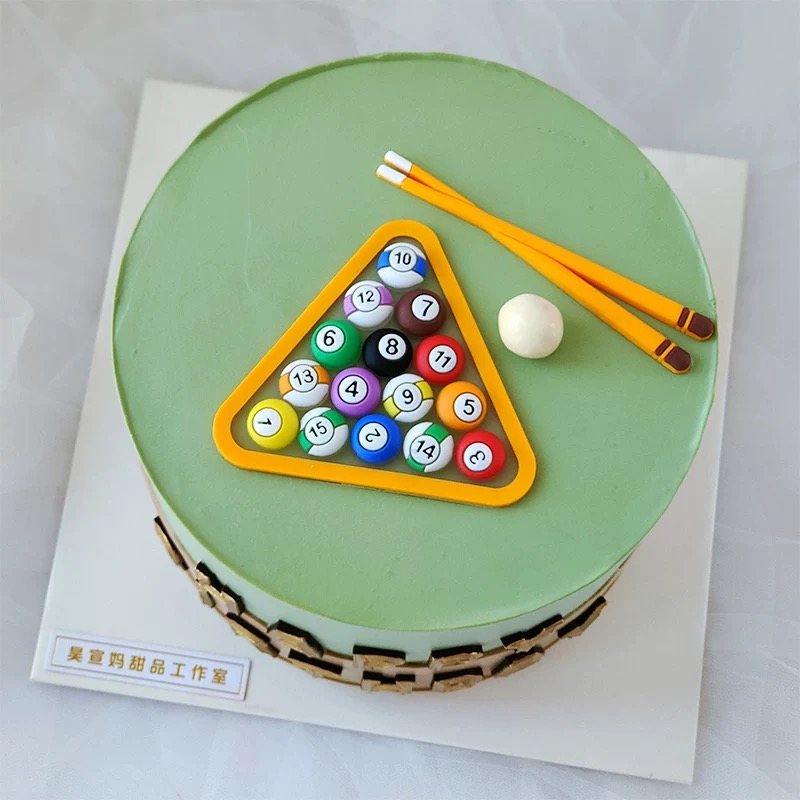 Billiard Cake Birthday Decorat – Table Tennis Games Bewertung und Preis