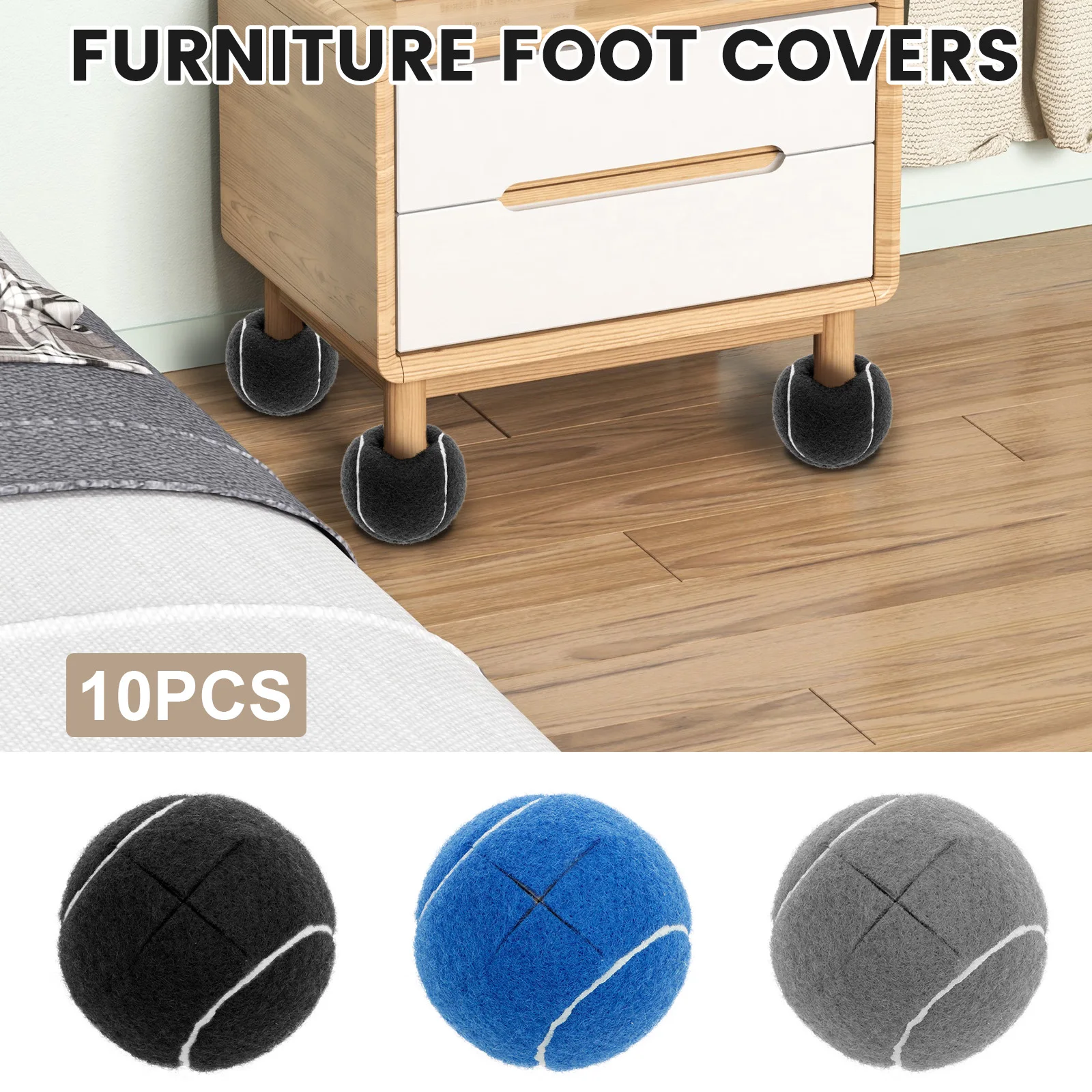10Pcs Table Chair Foot Covers  – Table Tennis Footwork Bewertung und Preis